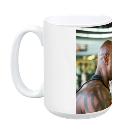 Flex Wheeler & Dennis James Mug