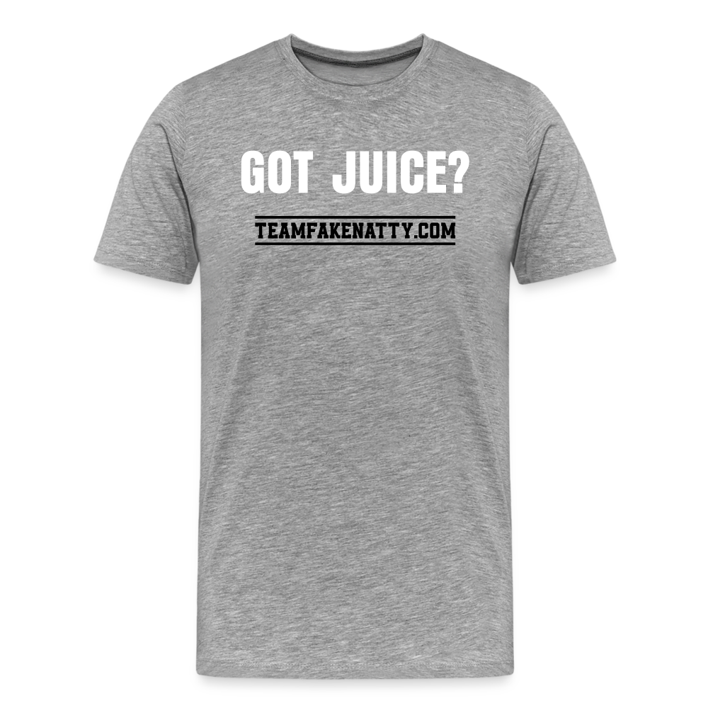 Got Juice? Men's T-Shirt - heather gray