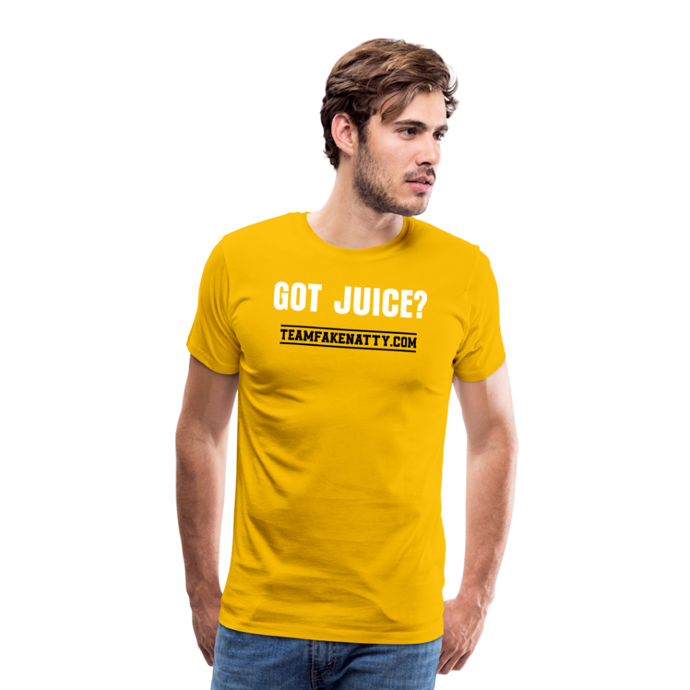 Got Juice? Men's T-Shirt - sun yellow