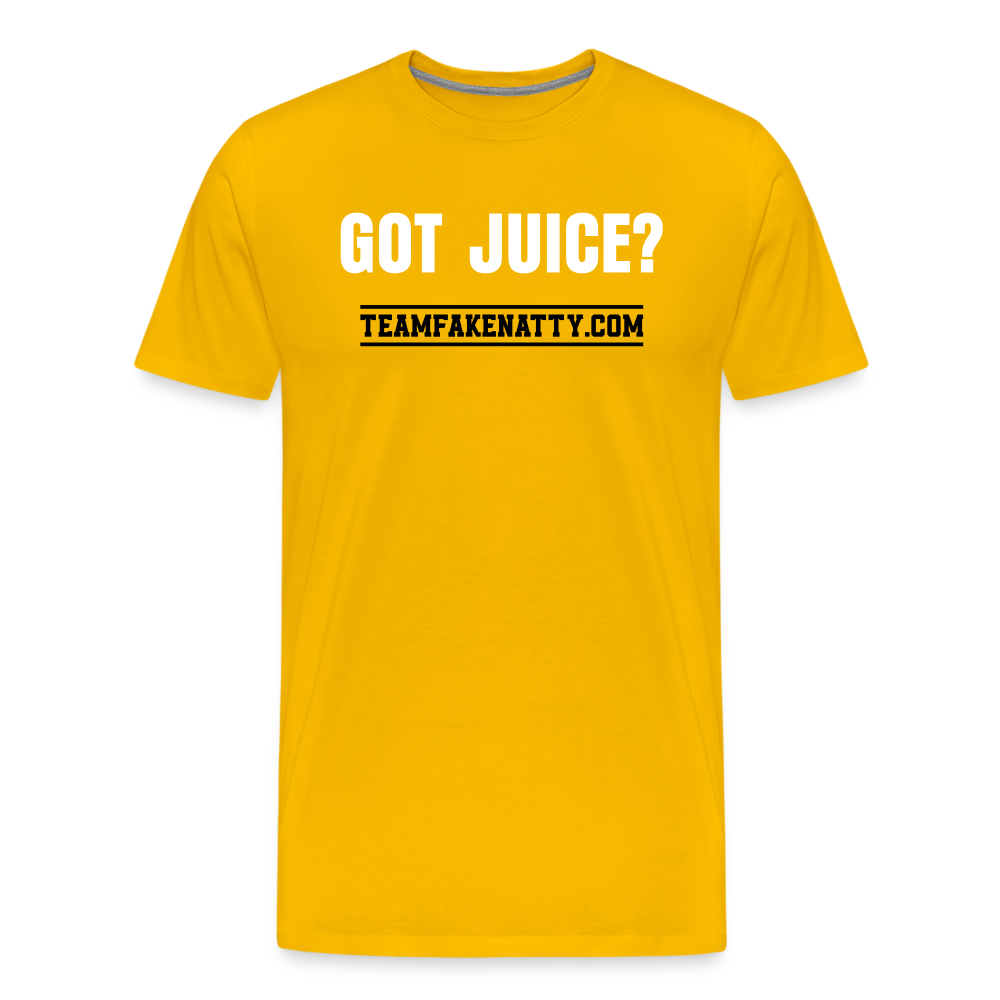 Got Juice? Men's T-Shirt - sun yellow