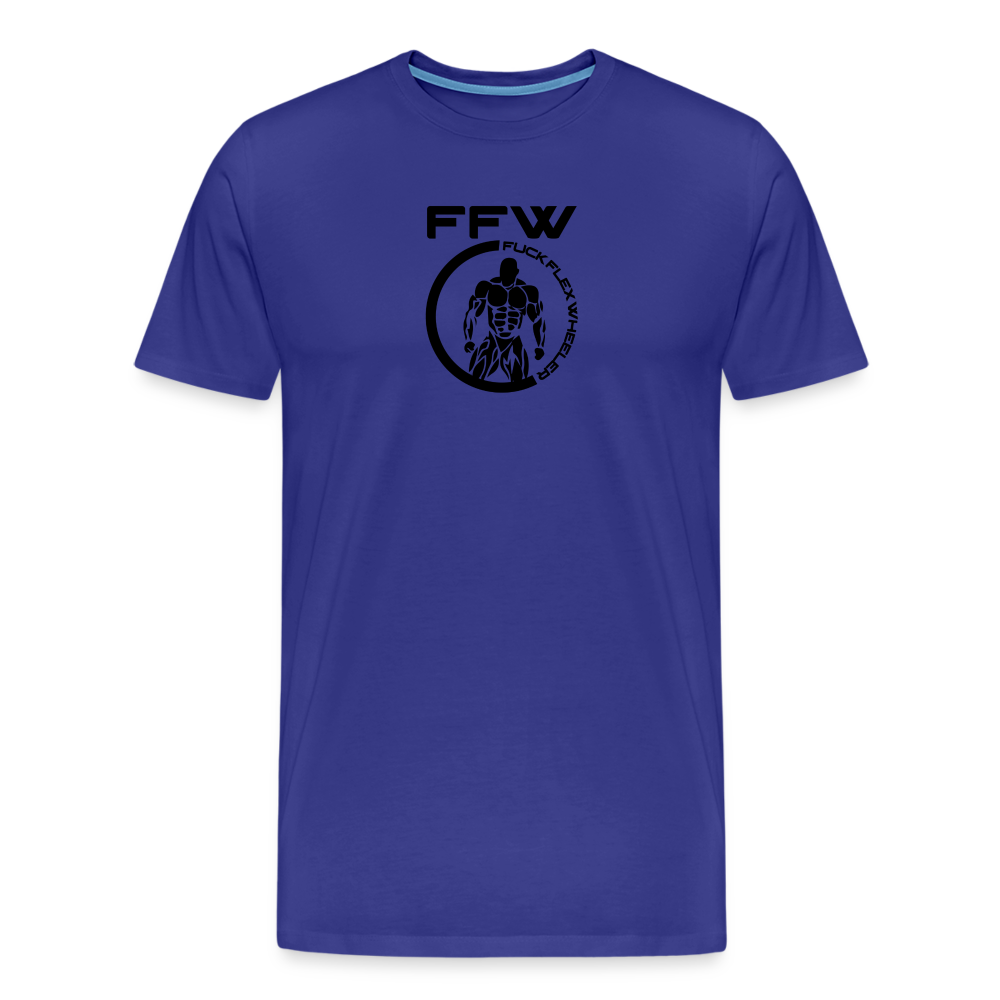 FFW Round Men's Premium T-Shirt - royal blue