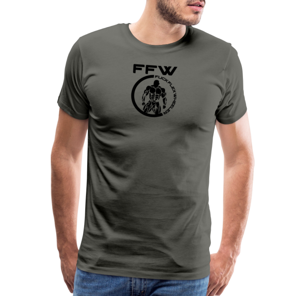 FFW Round Men's Premium T-Shirt - asphalt gray