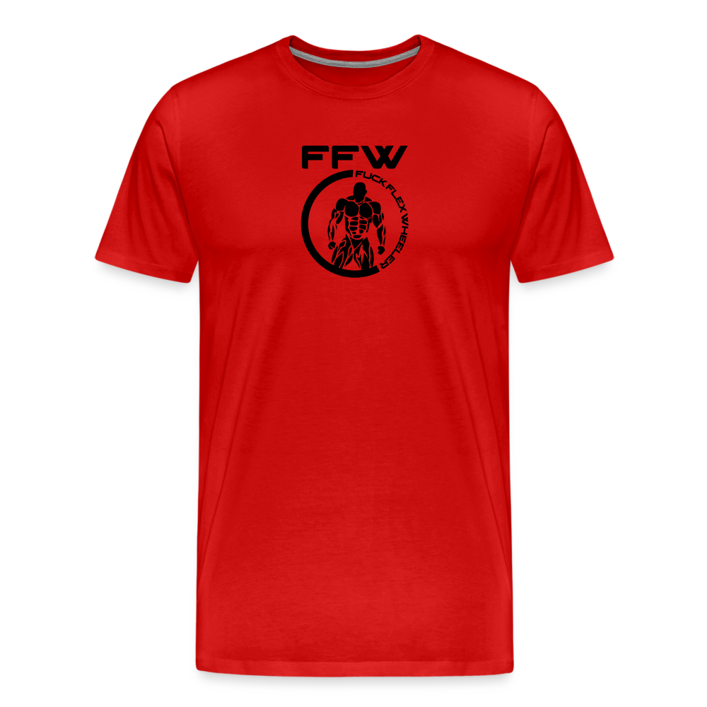 FFW Round Men's Premium T-Shirt - red