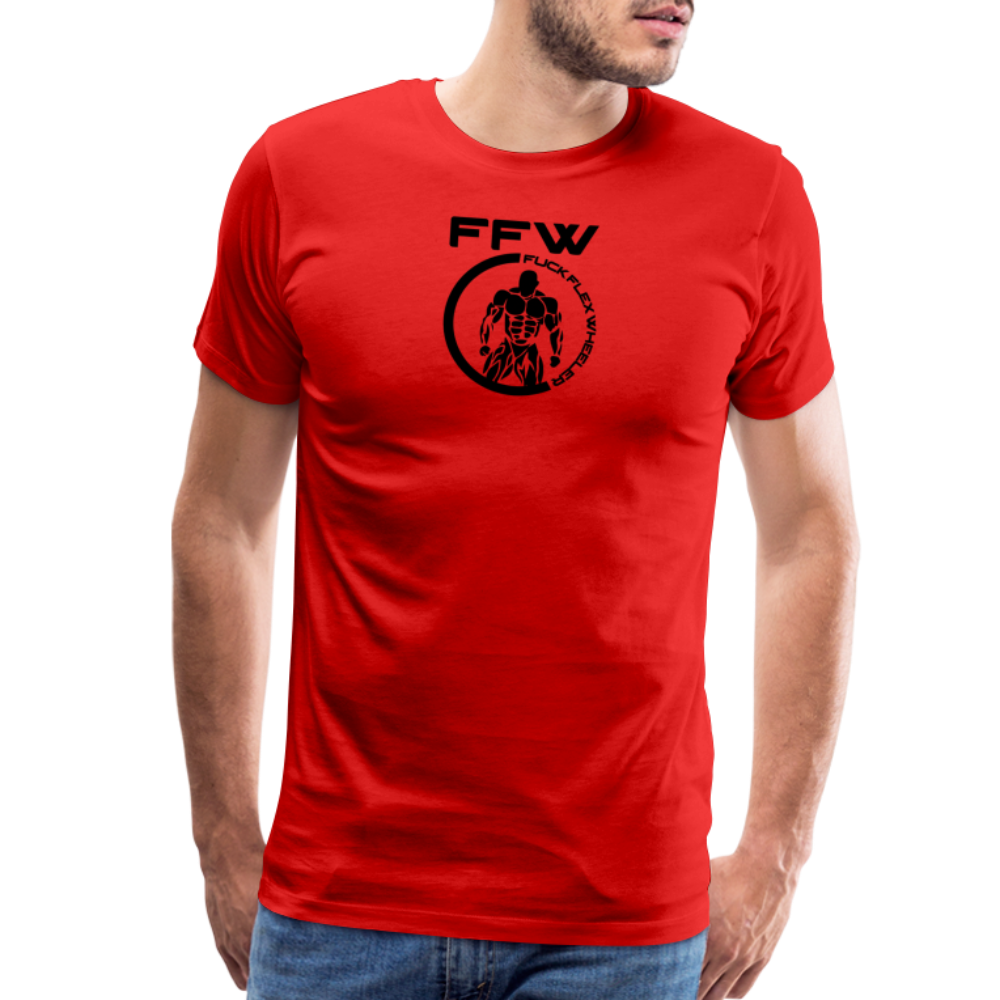 FFW Round Men's Premium T-Shirt - red