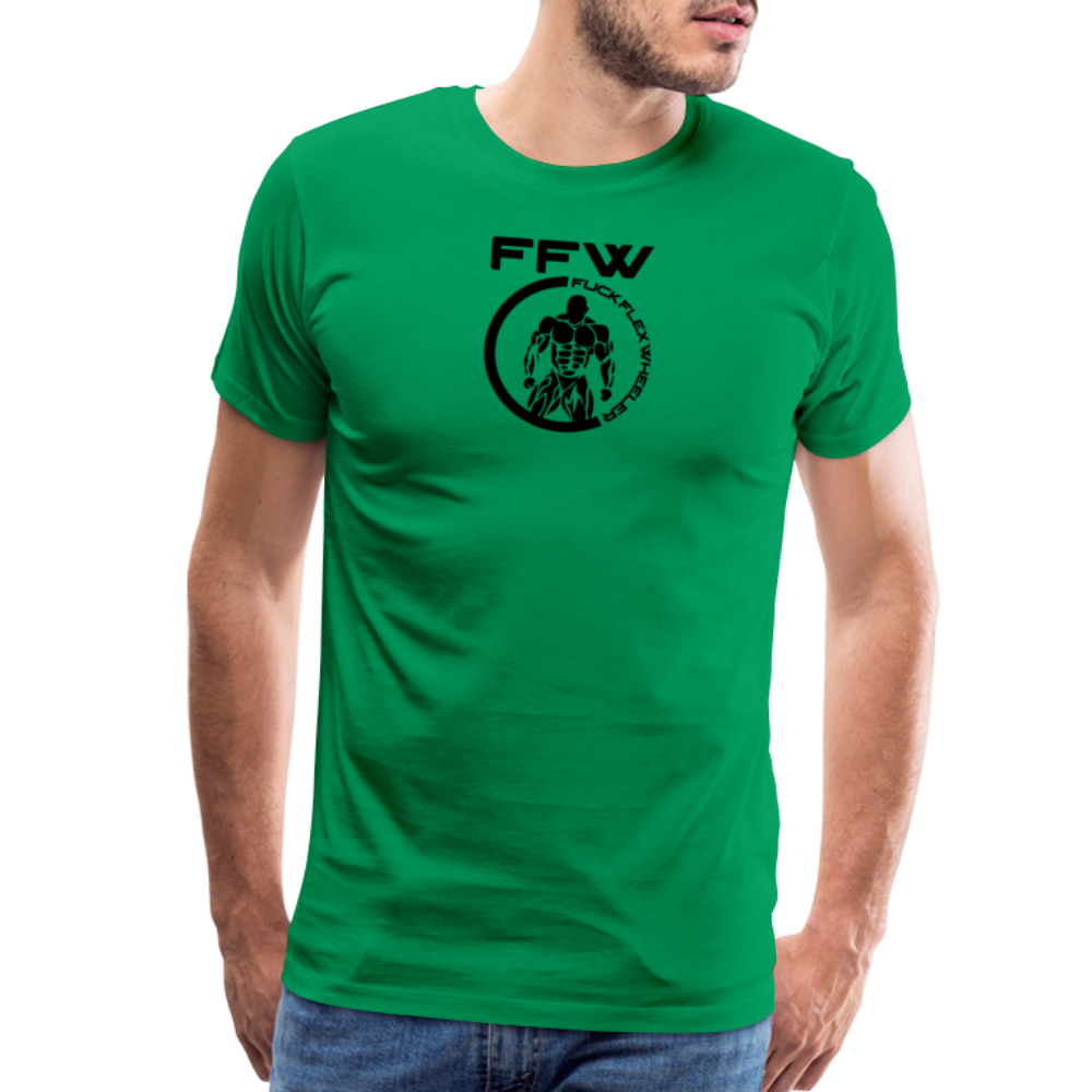 FFW Round Men's Premium T-Shirt - kelly green