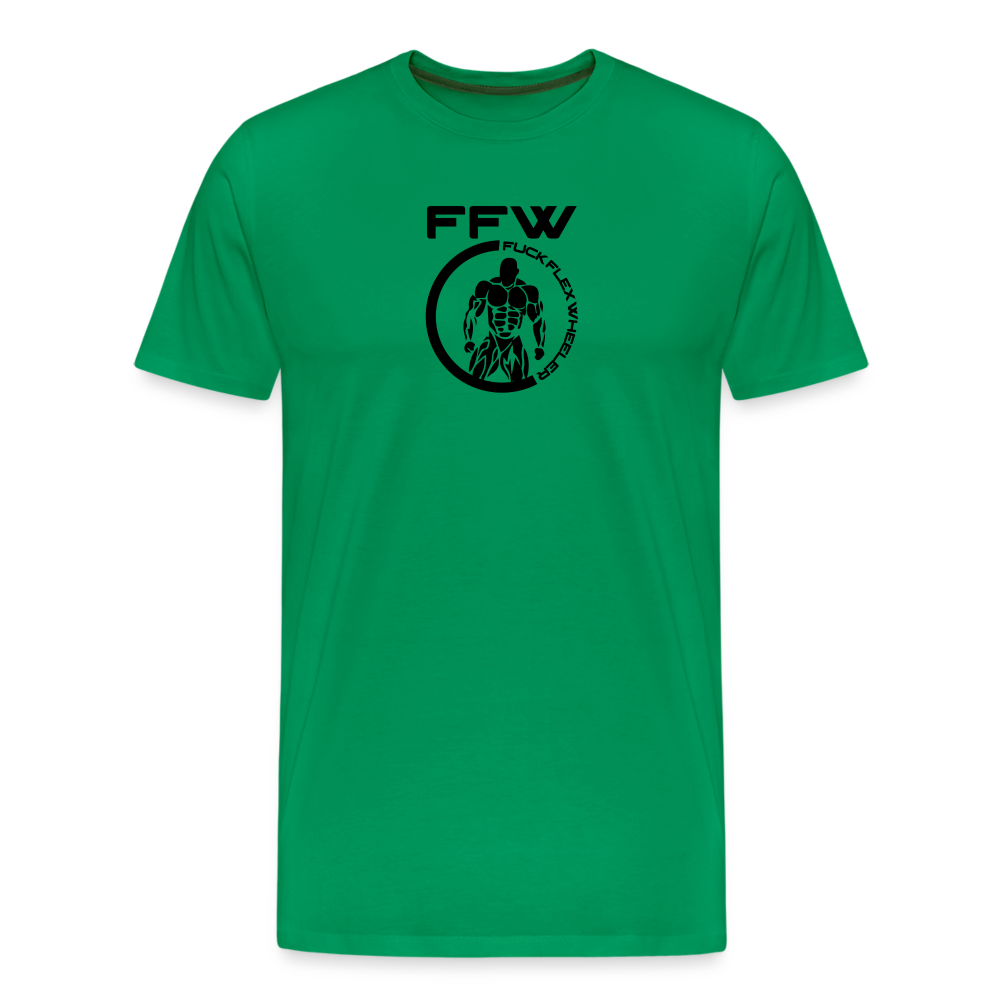 FFW Round Men's Premium T-Shirt - kelly green