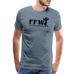 FFW Men's Premium T-Shirt - steel blue