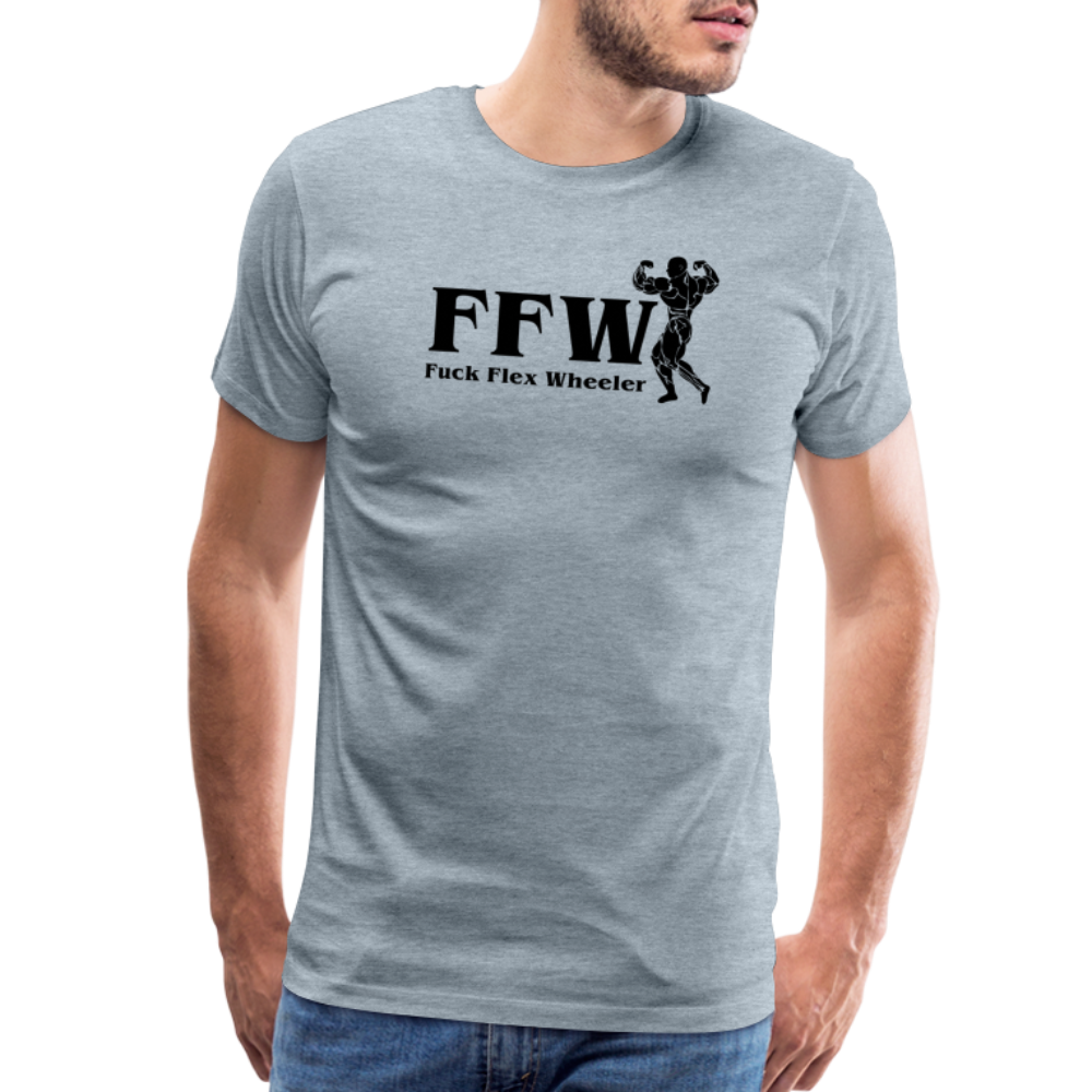 FFW Men's Premium T-Shirt - heather ice blue