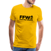 FFW 2nd Men's Premium T-Shirt - sun yellow
